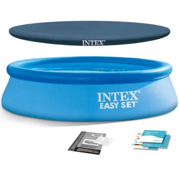 Sodo baseinas su pripučiamu žiedu Intex 28106, 244 x 61 cm
