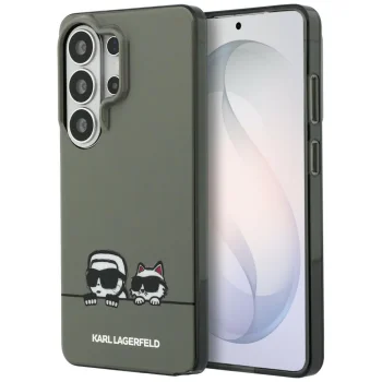 Karl Lagerfeld IML Peekaboo MagSafe dėklas Samsung Galaxy S26 Ultra, juodas