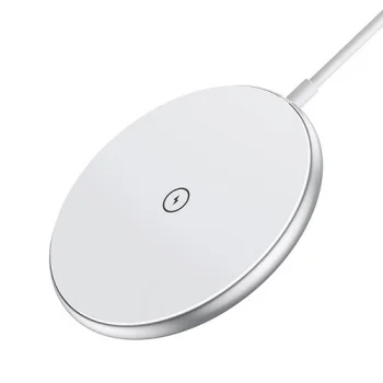 Magnetinis belaidis įkroviklis CHOETECH 15W, baltas