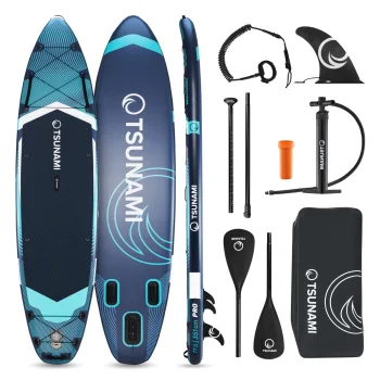 Pripučiama SUP irklentė 4Fizjo TSUNAMI T12, 350 cm, įvairiaspalvė
