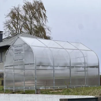 Šiltnamis KLASIKA DROP 2.5x4 m su 4 mm polikarbonatu