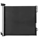 ECOTOYS Retractable Baby Gate Extra Wide up to 63\" for Stairs and Doorways, Black
