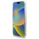 Guess IML Rhinestones MagSafe dėklas telefonui iPhone 16 Pro Max, baltas