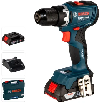 Bosch GSR 18V-65 Combo Kit Cordless Drill Driver, 18 V