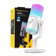 Žaidimų mikrofonas Maono DM30RGB, baltas