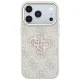 Dėklas Guess 4G & Big Resin Logo skirtas iPhone 17 Pro Max / 18 Pro Max, rožinis