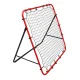 Futbolo treniruočių atmušėjas vaikams 125x125 cm, raudonas / juodas