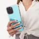 Dėklas iPhone 12 Pro Max Aurora Case, TPU, neoninė mėlyna