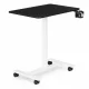 ModernHome Mobile Laptop Desk with Height Adjustment (71x48 cm, Black)