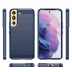 Samsung Galaxy S23 (SM-S911) Carbon Flexible Cover TPU Case, Blue