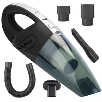 Belaidis rankinis automobilinis dulkių siurblys 120W, juodas