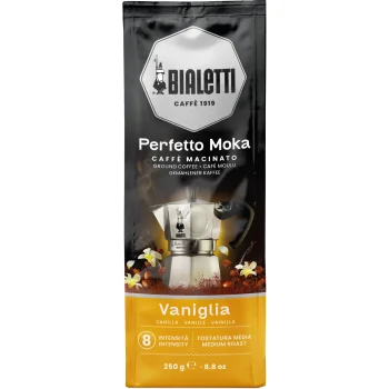 Bialetti Perfetto Moka vanilla ground coffee, 250 g