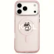 Karl Lagerfeld dėklas iPhone 17 Pro Max su MagSafe, rožinis