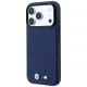 BMW M Carbon Metal Logo MagSafe dėklas iPhone 17 Pro Max / 18 Pro Max, Navy Blue