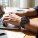 Tech-Protect Silicone Evo dirželis laikrodžiui Samsung Galaxy Watch 40 / 44 / 46 mm, juodas
