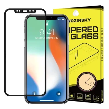 Apsauginis stiklas Apple iPhone 12 mini, 5D Full Glue, juodas