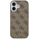 Guess dėklas iPhone 17 telefonui 4G PU Leather su MagSafe, rudas