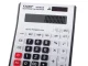 Stalinis skaičiuotuvas su 12 skaitmenų ekranu, baltas