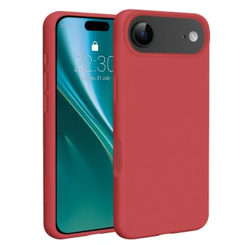 Etteri Silicone Mag dėklas telefonui iPhone 17 Air, avietinis
