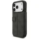Knygutės tipo dėklas Guess Book 4G Metal Logo, iPhone 18 Pro / 17 Pro, juodas