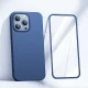 Dėklas Joyroom 360 Full Case telefonui iPhone 13 Pro Max su stiklu, JR-BP928, mėlynas