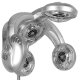 Profesionalus pastatomas klimazonas Gabbiano GL-505S, sidabrinis