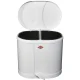Wesco Eco-Double Bin rūšiavimo šiukšliadėžė su pedalu 2x 15 l, balta