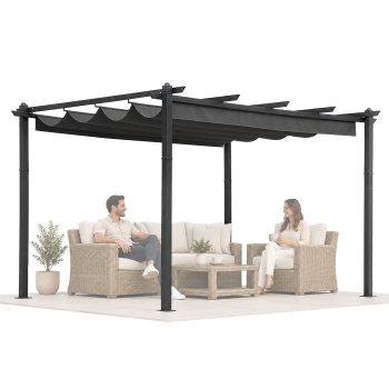 Sodo pergola Multigarden 3x4 m, pilka