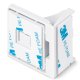 Ricokids Magnetic Cabinet Safety Locks for Children, 8 Pcs, White