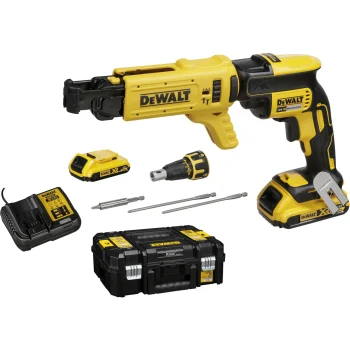 Akumuliatorinis gipskartonio suktuvas DeWalt DCF620D2K-QW 18V, 2x 2.0 Ah