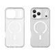 Matinis baltas dėklas iPhone 17 Pro Max su MagSafe