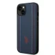 Apple iPhone 14 6.1\'\' US Polo Leather Stitch Case Cover (USHCP14SPFAV), Navy