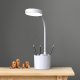 Forever Light PURE FLB-20 AGNES LED Desk Lamp 5W with Organizer, White