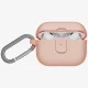 Dėklas Uniq Clyde skirtas AirPods Pro 3rd Gen, rožinis