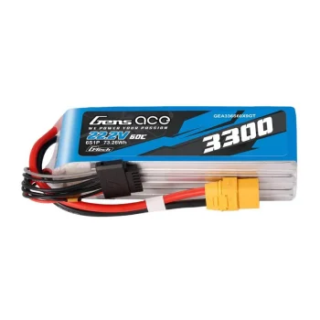Gens Ace G-Tech LiPo akumuliatorius 3300mAh 22.2V 60C 6S1P XT90