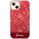 Guess Bandana Paisley dėklas iPhone 14 / 15 / 13 6.1\" GUHCP14SHGBNHR, raudonas