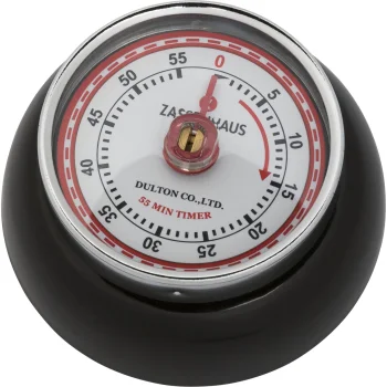 Virtuvinis laikmatis Zassenhaus Speed, mechaninis, juodas