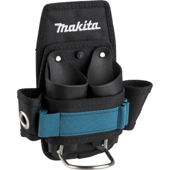 Plaktuko ir įrankių laikiklis Makita E-15285 tvirtinamas prie diržo, Black / Blue