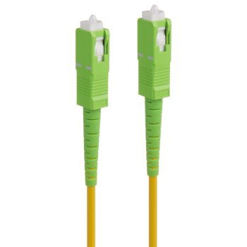 Maclean MCTV-435 Fiber Optic Patch Cord SC/APC-SC/APC, 5m, Yellow