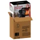 Kaminer 5-Blade Heat Powered Stove Fan 26206 for Fireplaces, Black