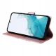 Tech-Protect Wallet atverčiamas dėklas Samsung Galaxy A55 5G, Pink Flowers
