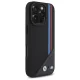 BMW dėklas iPhone 16 Pro Max telefonui M Meshed Tricolor Stripes MagSafe, juodas