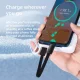 Tech-Protect Ultraboost DNA USB-C laidas-raktų pakabukas PD 60W 17cm, pilkas