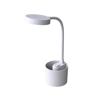 Forever Light PURE FLB-20 AGNES LED Desk Lamp 5W with Organizer, White