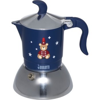 Bialetti Fiammetta Induction 2-Cup kavinukas, mėlynas