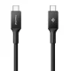 Spigen EB10010CC USB-C į USB-C laidas 100W 100 cm, juodas