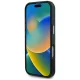 Guess IML Metal Glitter 4G MagSafe dėklas telefonui iPhone 16 Pro, juodas