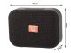 Mini Wireless Bluetooth Speaker with FM Radio and USB, Black