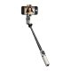 Aochuan Smart M1 Pro vaizdo stabilizatorius su RGB apšvietimu, baltas