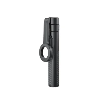 XO SS37 magnetinė asmenukių lazda su trikoju, Bluetooth ir MagSafe, 124cm, juoda